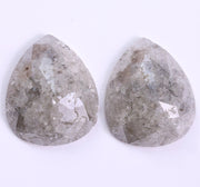 5.74 Ct Unique Grey Colored Diamond Pear Cut Diamond Use For Jewerly Unique Diamond 