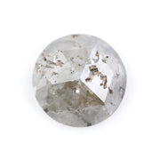2.89Ct Grey Colored Diamond Loose Round Brilliant Diamond Use For Diamond Fine Jewelry 