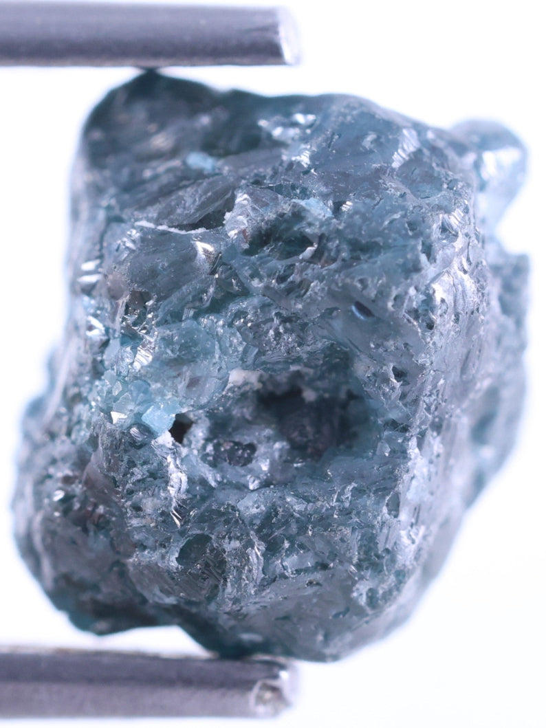 Natural Raw Diamond 3.01 Carat Blue Diamond