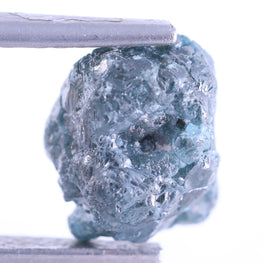 Natural Raw Diamond 3.01 Carat Blue Diamond