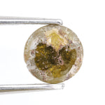 yellow & brown colour cushion halo round diamond diamond round cut