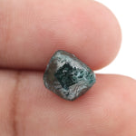 blue color raw stone rings raw rough gemstones