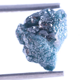 Natural Raw Diamond 2.88 Carat Blue Diamond