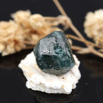 blue color raw stone rings raw rough gemstones