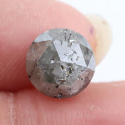 2.89Ct Grey Colored Diamond Loose Round Brilliant Diamond Use For Diamond Fine Jewelry 
