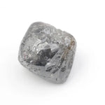 a raw diamond and raw grey diamonds collection