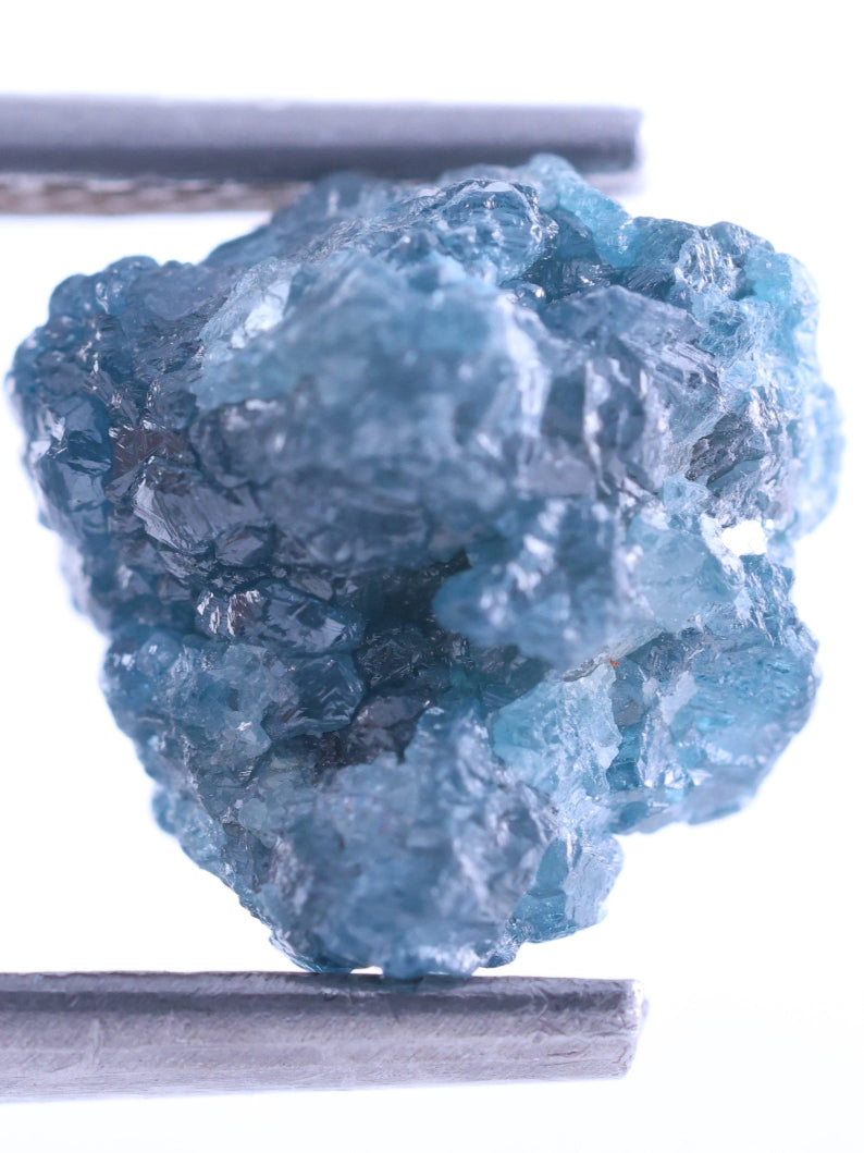 Natural Raw Diamond 2.56 Carat Blue Diamond