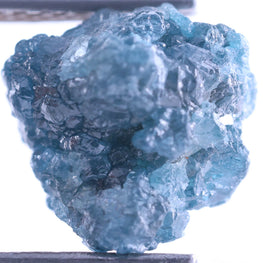 Natural Raw Diamond 2.56 Carat Blue Diamond