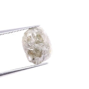 3.03 Ct natural rough loose uncut raw diamond conflict-free rare stone for custom jewelry.