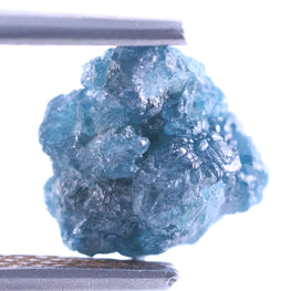 Natural Raw Diamond 2.56 Carat Blue Diamond