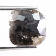 Elongated cushion cut natural diamond showcased in a luxury engagement ring for women, highlighting brilliance, clarity, and natural formation.