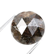 5.60Ct Brownish-Grey Polised Diamond Natural Diamond Round Brilliant Polised Diamond Use For Custom Fine Jewelry 