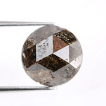 5.60Ct Brownish-Grey Polised Diamond Natural Diamond Round Brilliant Polised Diamond Use For Custom Fine Jewelry 