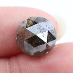 5.60Ct Brownish-Grey Polised Diamond Natural Diamond Round Brilliant Polised Diamond Use For Custom Fine Jewelry 