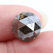 5.60Ct Brownish-Grey Polised Diamond Natural Diamond Round Brilliant Polised Diamond Use For Custom Fine Jewelry 
