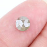 natural raw diamond ring and Round cut natural diamond engagement ring