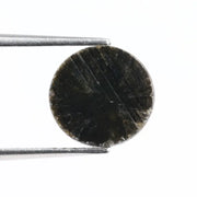 3.17Ct Black-Yellowish Colored Diamond  Round Cut Diamond Natural -polised Diamond Loose Stone For Fine Jewelry 
