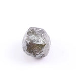 5.20 Ct natural grey rough diamond, raw uncut loose conflict-free stone, ideal for jewelry making or polishing.