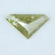 5.52 Ct Luxury Yellow Trillion Cut Lab-Grown Diamond Loose Stone with Vibrant Fancy Yellow Color for Wedding Ring