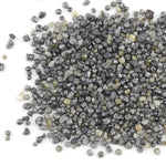 black cube shaped raw diamond with natural rough texture for custom jewelry