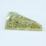 5.52 Ct Luxury Yellow Trillion Cut Lab-Grown Diamond Loose Stone with Vibrant Fancy Yellow Color for Wedding Ring