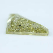 5.52 Ct Luxury Yellow Trillion Cut Lab-Grown Diamond Loose Stone with Vibrant Fancy Yellow Color for Wedding Ring