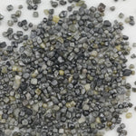 black cube shaped raw diamond with natural rough texture for custom jewelry