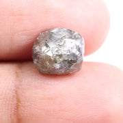 5.20 Ct natural grey rough diamond raw uncut loose Diamond for jewelry 