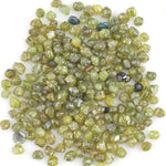 yellow green rough diamond stone with natural uncut texture for jewelry making
