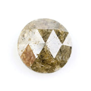 Fine 4.37Ct Natural Diamond Round Brilliant Cut Diamond Yellowish-Grey Colored Diamond Loose Stone  For Fine Jewelry 