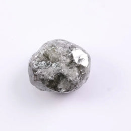 4.53 Ct natural raw grey rough loose conflict-free stone for custom jewelry 