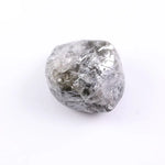 4.53 Ct natural raw grey rough loose uncut black diamond, conflict-free stone for custom jewelry or unique designs