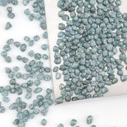 blue uncut raw diamond with rough natural surface for custom jewelry