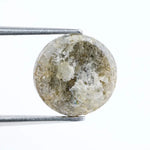 Fine 4.37Ct Natural Diamond Round Brilliant Cut Diamond Yellowish-Grey Colored Diamond Loose Stone  For Fine Jewelry 