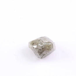 1.10 Ct loose uncut raw diamond natural grey rough stone for jewelry making.
