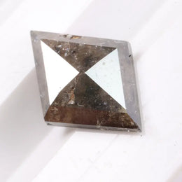 Natural brown gray diamond earrings with deep opaque brilliance set in fine metal. These conflict-free natural diamonds create a bold and elegant look