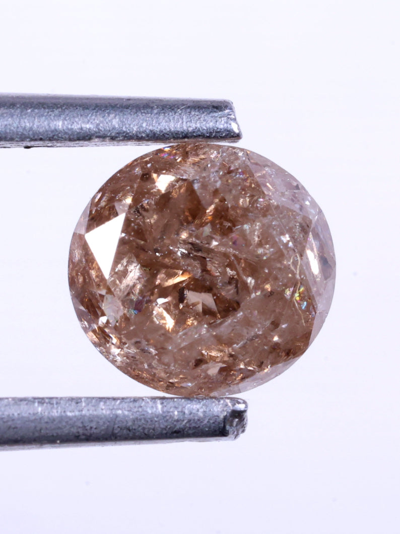 0.79 Carat Loose Round Shape - Natural Diamond ( 5.35*5.30*4.10 )