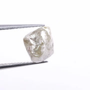 1.10 Ct loose uncut raw diamond natural grey rough stone for jewelry making.
