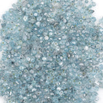 blue rough CVD diamond beads in lab grown form for jewelry making