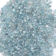 blue rough CVD diamond beads in lab grown form for jewelry making