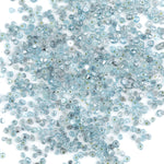 blue rough CVD diamond beads in lab grown form for jewelry making