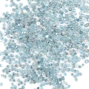 blue rough CVD diamond beads in lab grown form for jewelry making
