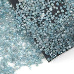 blue rough CVD diamond beads in lab grown form for jewelry making