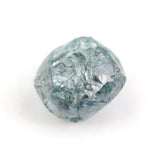 blue color diamond coated gems and diamond natural shape