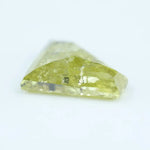 3.11 Ct pentagon cut yellow lab grown diamond, loose antique style fancy yellow diamond with unique five-sided shape and brilliant faceting, ideal for custom ring or bespoke fine jewelry design.