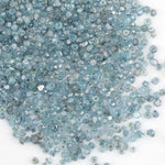 blue rough CVD diamond beads in lab grown form for jewelry making
