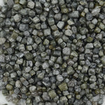 grey black cube shaped rough diamond for jewelry making