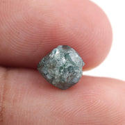 blue color diamond coated gems and diamond natural shape