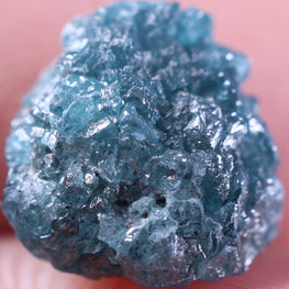 Natural Raw Diamond 2.55 Carat Blue Diamond