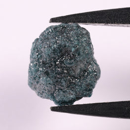 5.20 Carat Natural Raw Rough Diamond Loose Blue Color Diamond